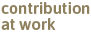 | zingeving | zelfontwikkeling | contributionatwork Logo