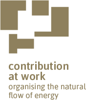 | zingeving | zelfontwikkeling | contributionatwork Logo